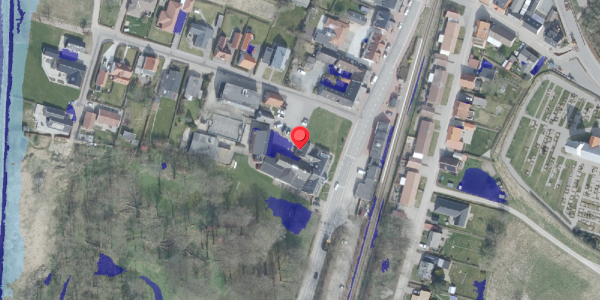 Ekstrem regn på Voldgade 1, 7700 Thisted