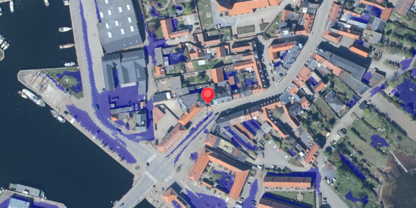 Ekstrem regn på Storegade 5, 4780 Stege