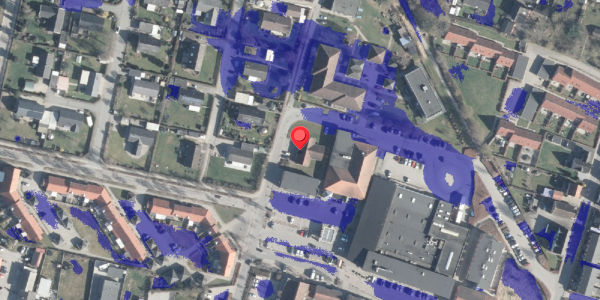 Ekstrem regn på Centervej 16, 8963 Auning