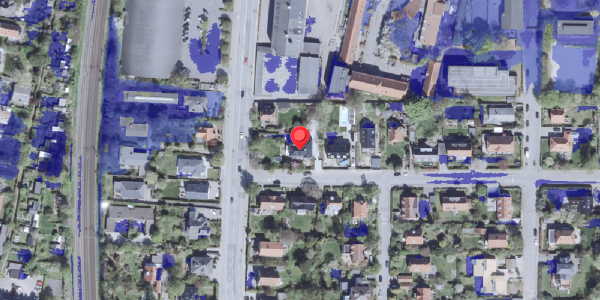 Ekstrem regn på Vingårds Alle 5, . , 2900 Hellerup