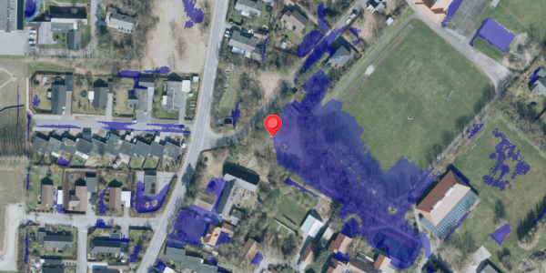 Ekstrem regn på Hellasvej 19, 7620 Lemvig