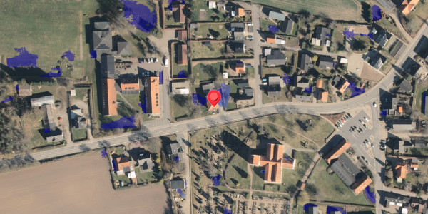 Ekstrem regn på Algade 68, 5683 Haarby