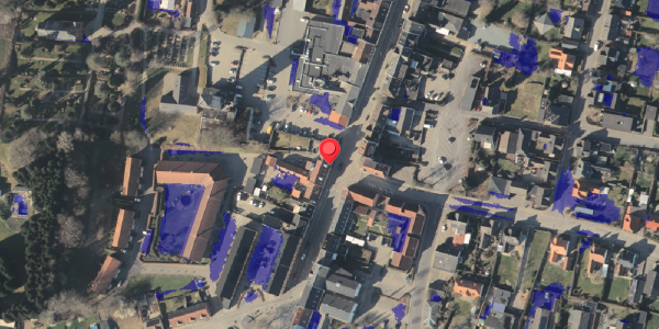 Ekstrem regn på Bredgade 54, 5560 Aarup