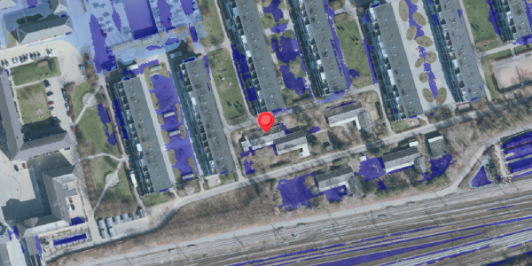 Ekstrem regn på Leen E 1, 2630 Taastrup