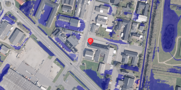 Ekstrem regn på Industrivej 2, 9440 Aabybro