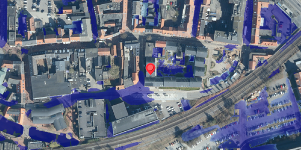 Ekstrem regn på Klostergade 36, 6000 Kolding