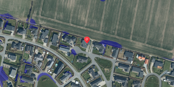 Ekstrem regn på Loddet 21, 7000 Fredericia