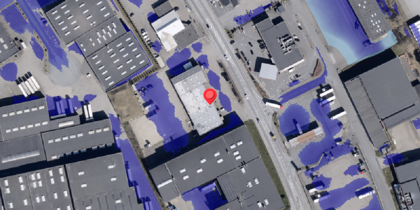 Ekstrem regn på Industrivej 11B, 6330 Padborg