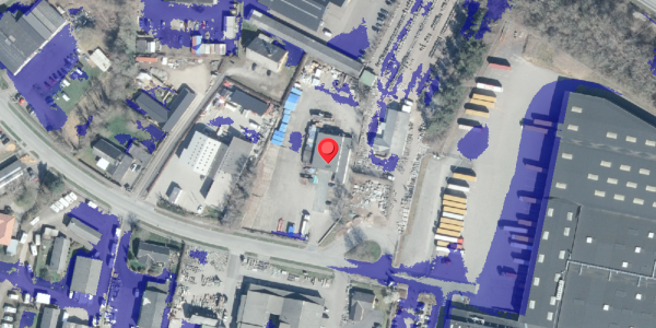 Ekstrem regn på Industriparken 35, . , 4450 Jyderup
