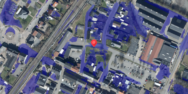 Ekstrem regn på Sydbanegade 1, 6580 Vamdrup