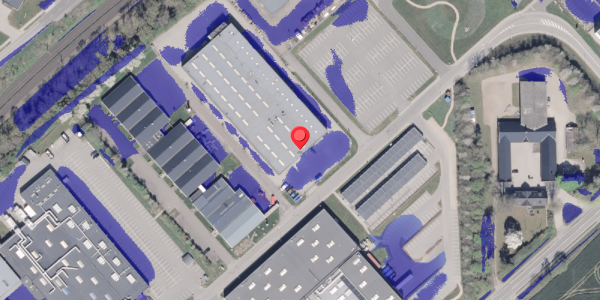 Ekstrem regn på Industrivej 45, 8660 Skanderborg