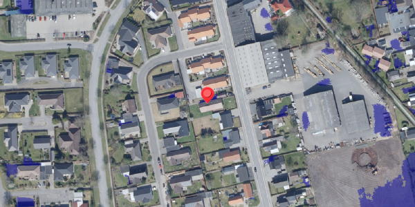 Ekstrem regn på Nyboder 10A, 6520 Toftlund