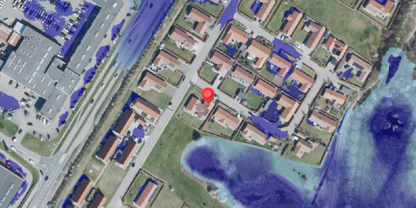 Ekstrem regn på Koblet 21, 4300 Holbæk