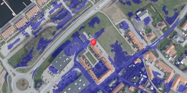 Ekstrem regn på Sydemestergade 49, 9240 Nibe