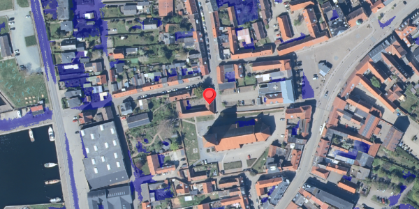 Ekstrem regn på Langgade 1C, . , 4780 Stege
