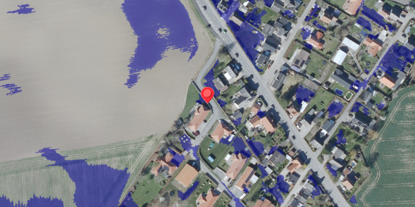 Ekstrem regn på Haslevvej 270, 4100 Ringsted