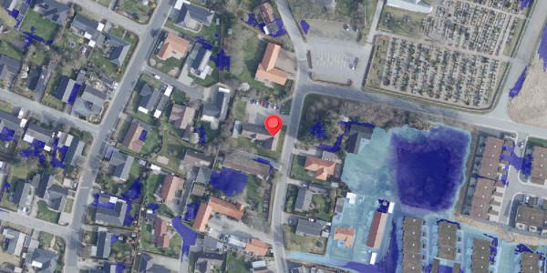 Ekstrem regn på Kirkevej 21, 9440 Aabybro