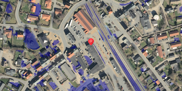 Ekstrem regn på Algade 4, 5592 Ejby