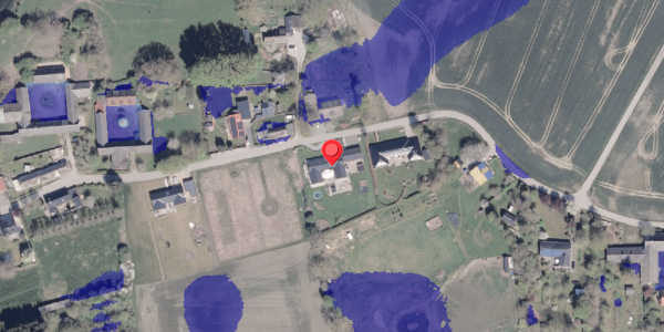 Ekstrem regn på Nølev Byvej 26, 8300 Odder