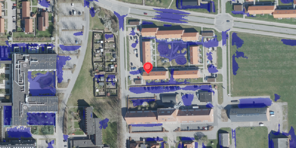 Ekstrem regn på Garnisonen 5, 4100 Ringsted