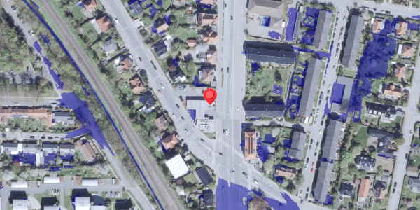 Ekstrem regn på Bernstorffsvej 115, 2900 Hellerup
