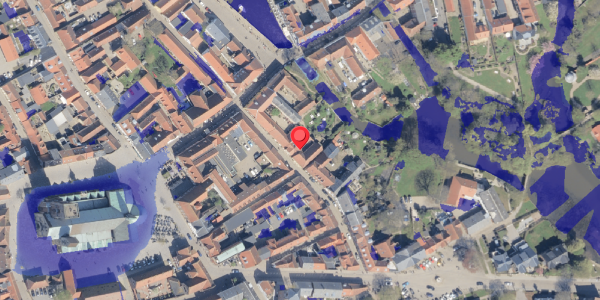 Ekstrem regn på Sortebrødregade 5, 6760 Ribe