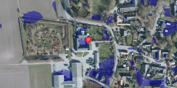 Ekstrem regn på Soderupvej 27A, 2640 Hedehusene