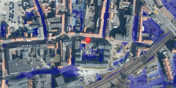 Ekstrem regn på Klostergade 48, 6000 Kolding