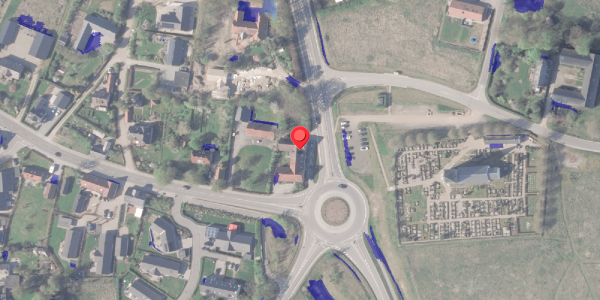 Ekstrem regn på Skanderborgvej 152B, 8382 Hinnerup