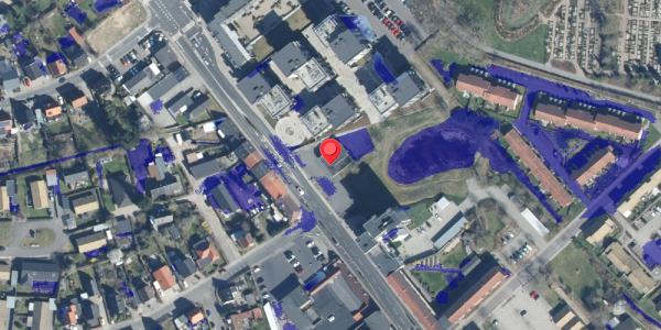 Ekstrem regn på Borgergade 72, 8600 Silkeborg