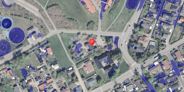 Ekstrem regn på Agerskellet 13, 4040 Jyllinge
