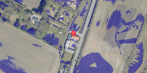 Ekstrem regn på Ribevej 2A, 6760 Ribe