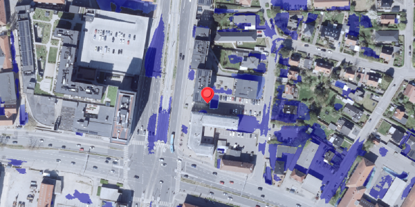 Ekstrem regn på Herlev Ringvej 4, 2730 Herlev