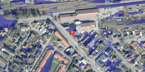 Ekstrem regn på Ribevej 1, 6740 Bramming
