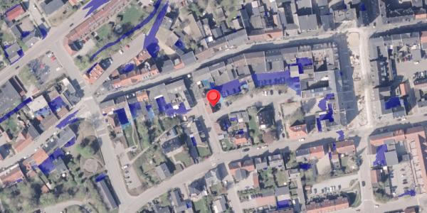 Ekstrem regn på Dommerpladsen 30, 8300 Odder