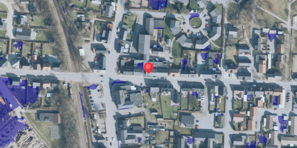 Ekstrem regn på Danmarksgade 62, . , 7490 Aulum