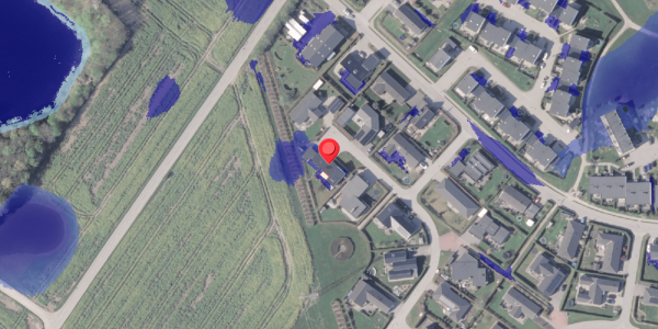 Ekstrem regn på Engelstoft 16, 8520 Lystrup