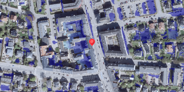 Ekstrem regn på Strandvejen 163, 2900 Hellerup
