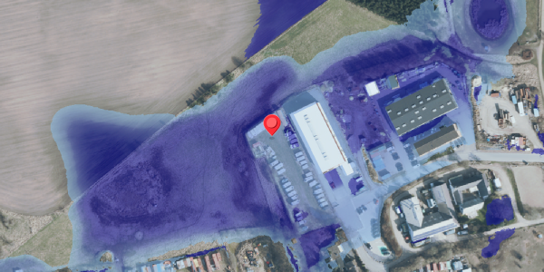 Ekstrem regn på Industrivej 13C, 3550 Slangerup