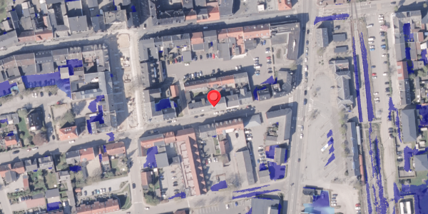 Ekstrem regn på Holsteinsgade 10, 8300 Odder