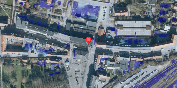 Ekstrem regn på Algade 49, 4000 Roskilde