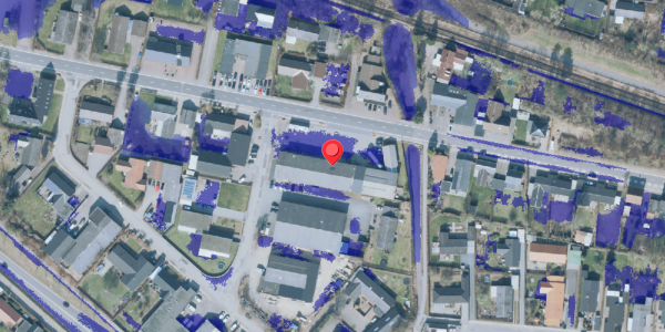 Ekstrem regn på Banetoften 14, . , 7500 Holstebro