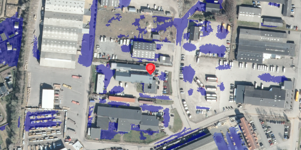 Ekstrem regn på Industrivej 9, 4200 Slagelse
