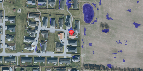 Ekstrem regn på Heering Huse 65, 4690 Haslev