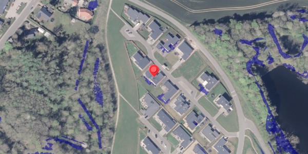 Ekstrem regn på Præstelunden 103, 8300 Odder