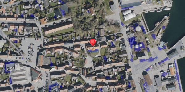 Ekstrem regn på Teglgade 13, 5960 Marstal