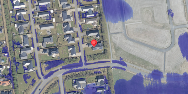 Ekstrem regn på Juels Alle 2, . , 6760 Ribe