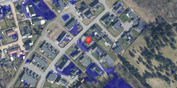Ekstrem regn på Skelleruptoften 20, 8600 Silkeborg