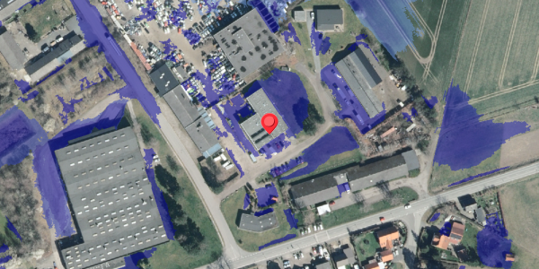 Ekstrem regn på Industrivej 4, 4261 Dalmose