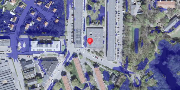 Ekstrem regn på Rymarksvej 73, 2900 Hellerup